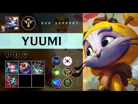 Yuumi Support vs Ashe - KR Diamond Patch 25.24