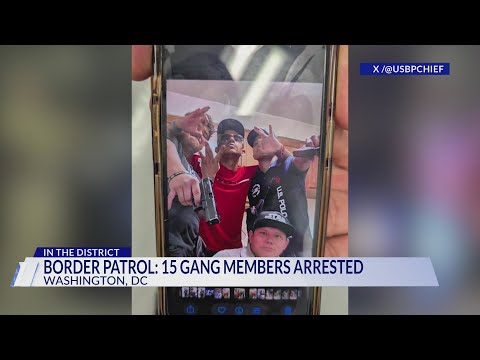 15 alleged gang members arrested in DC area