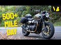 My Longest Ride Ever On The Triumph Speed Twin 1200 Motovlog