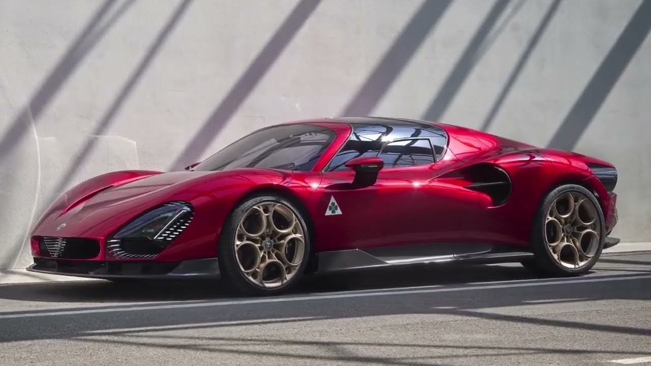 Siêu xe triệu đô Alfa Romeo 33 Stradale: Siêu phẩm được tái sinh
