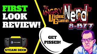 Angry Video Game Nerd  8-Bit on Steam Deck - First Look Review!