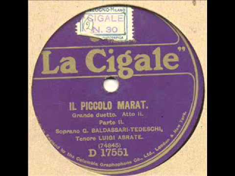 Luigi Abrate Il piccolo Marat Duo with Baldassre Tedeschi.wmv