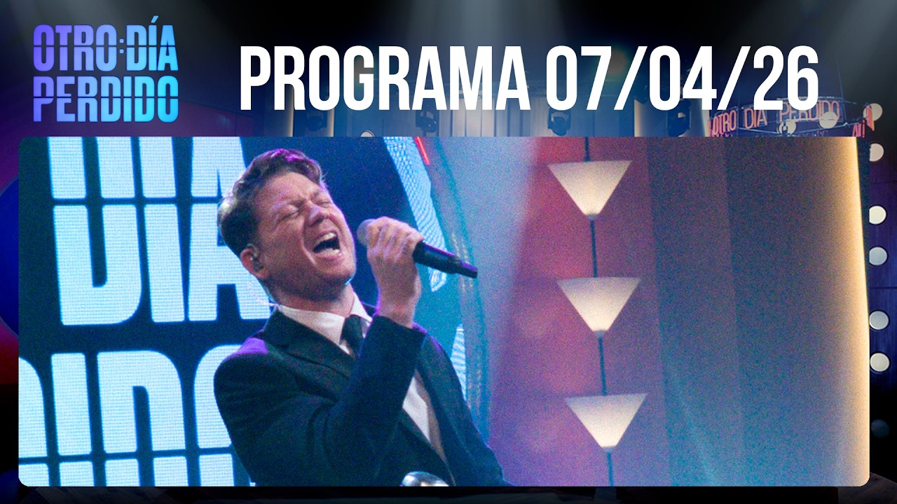 OTRO DÍA PERDIDO - Programa 07/04/26 - EMANERO DEJÓ TODO CON SU VOZ JUNTO A MARIO PERGOLINI