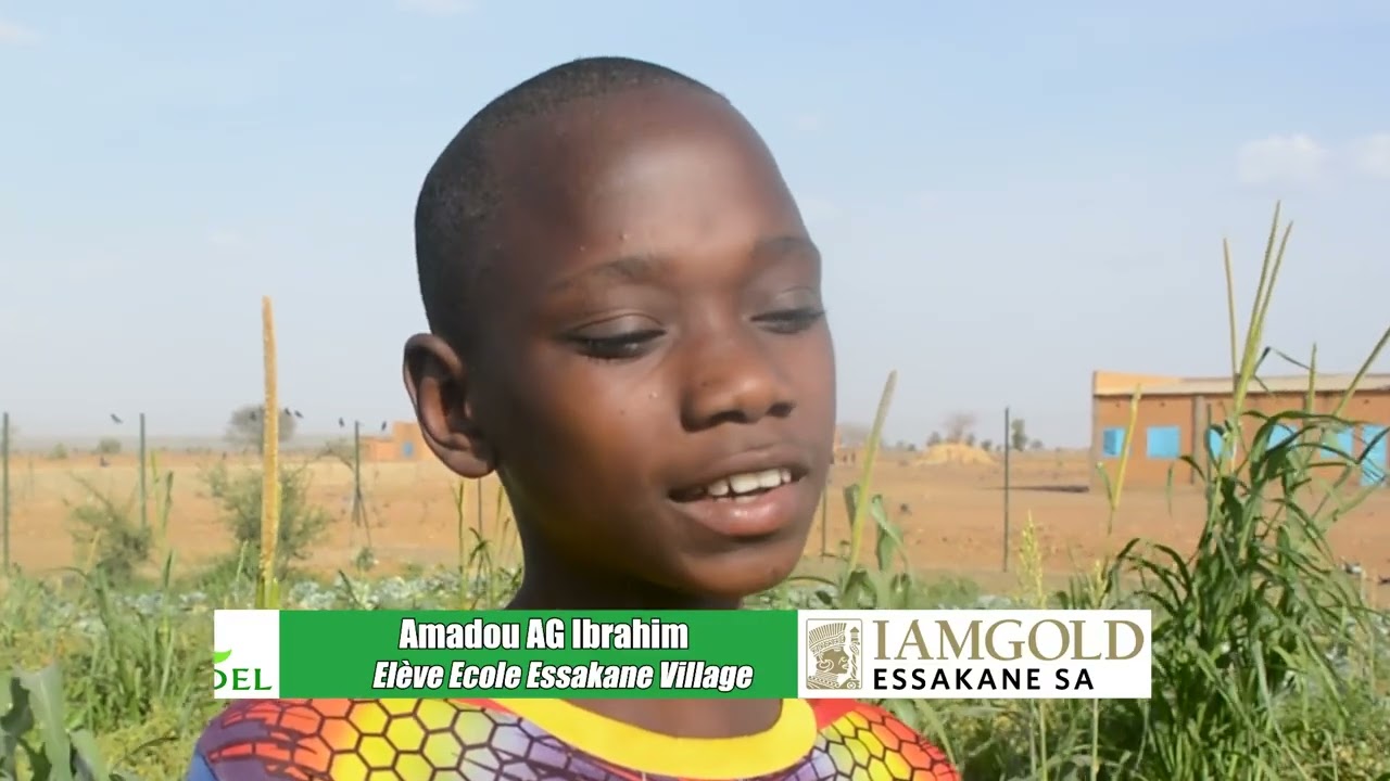 Les jardins scolaires EDEL, une initiative portée par l’ASSOCIATION EDEL et  IAMGOLD ESSAKANE SA