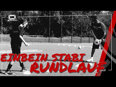 Einbein Stabi Rundlauf + Ball - SEM Fußballtraining - 3 013KB