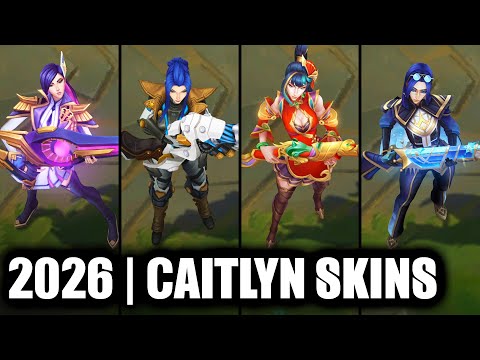 ALL CAITLYN SKINS SPOTLIGHT 2026 | League of Legends