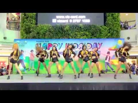 160109 [Wide] Project Alice cover AOA - Elvis @Paradise Park K-POPS 2016 (Audition)