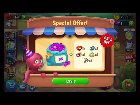 Fishdom  Gameplay #226    Level  844 - 845   Android Mobile Game  xxx