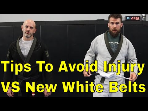 How To Avoid Injuries When Rolling with Wild New White Belts in BJJ
