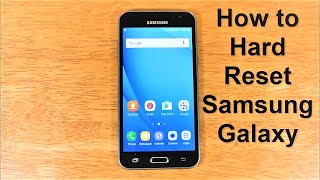 UNLOCK How to hard Reset Samsung galaxy Express Prime J3 - Free