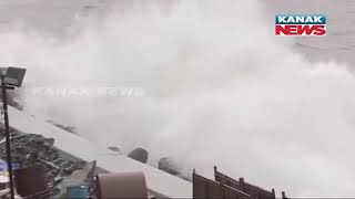 High Tide Hits Marine Drive In Mumbai