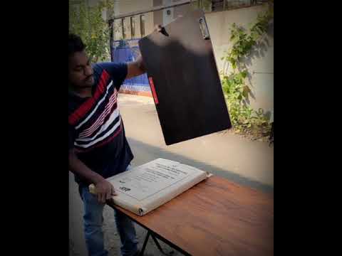 Edge banding study table