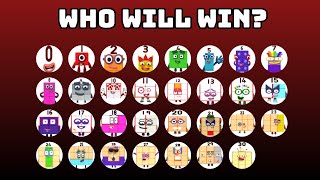 31 NUMBERBLOCKS Marble Race Tournament - Who will win?? - Round 3