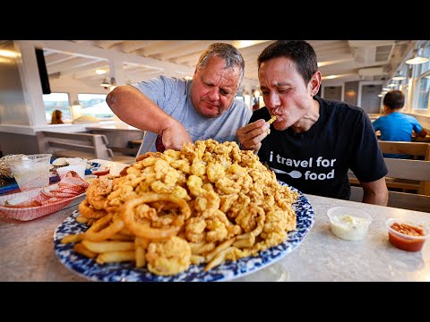 $284 Fisherman’s Platter!! KING OF FRIED SEAFOOD in New England!!