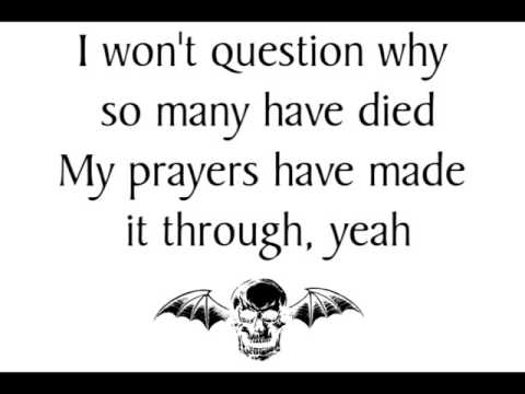 Avenged Sevenfold - Gunslinger (Lyrics)