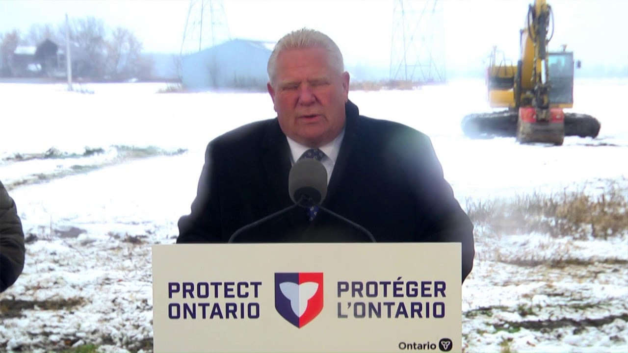 Premier Ford holds a press conference | November 12