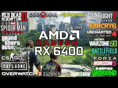 RX 6400 in 2023 (PCIE 3.0) - Test in 31 Games