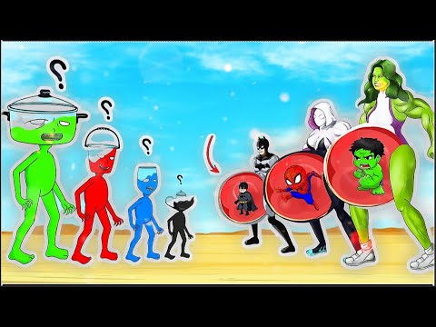 Rescue Pregnant SHE HULK, SPIDER-GIRL, BAT-GIRL: Secret Return From the Dead – FUNNY !