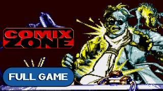 Comix Zone GENESIS MEGA DRIVE FULL GAME Longplay Gameplay Walkthrough Playthrough VGL