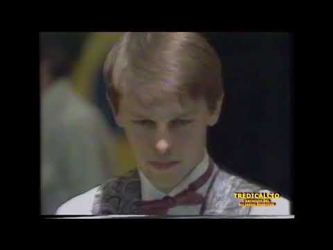 BELLUTA vs BLOMDAHL  1^Coppa Internazionale Biliardo 5 Birilli 1992 PARABIAGO