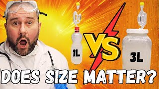 Does Fermentation Scale Up Properly? My Volume Experiment!