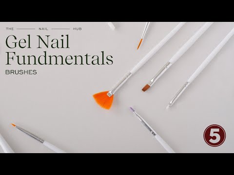 Part of a video titled Master Nail Art Brushes: Anatomy, Care, & Customization - YouTube