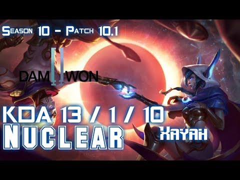 DWG Nuclear XAYAH vs KAI'SA ADC - Patch 10.1 KR Ranked