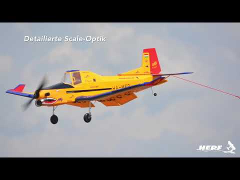 Das Schleppmodell - Die Zlin 137T Cmelák von GB-Models