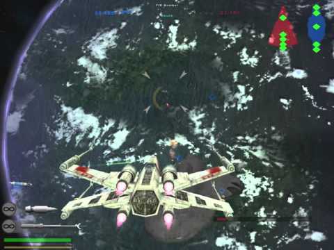 SWBF 2 - Battle In Space Over Yavin