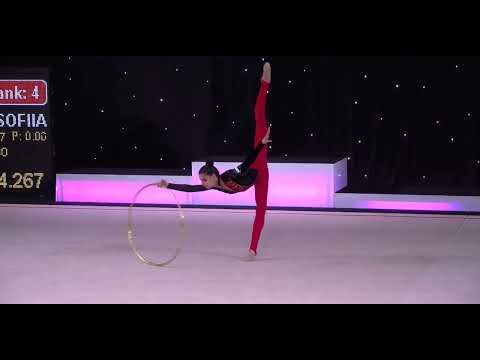 Leila Yusifzade (2007) Hoop Final 30,233 GOLD - International Tournament "Miss Valentine 2023"