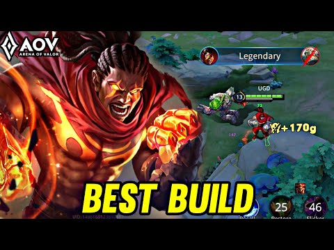 AOV : RAZ GAMEPLAY | BEST BUILD - ARENA OF VALOR LIÊNQUÂNMOBILE ROV