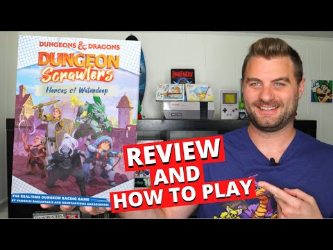Dungeon Scrawlers Heroes of Waterdeep Review and How to Play