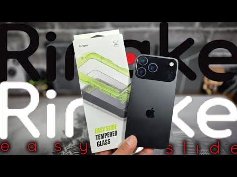 Ringke Easy Slide Tempered Glass Protector for iPhone 17 Pro Max | Install & Review 