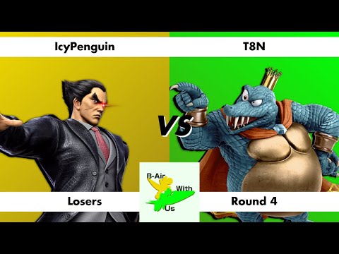icypenguin vs t8n || Bair With Us 4 || losers R4
