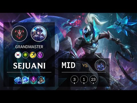 Sejuani Mid vs Sylas - KR Grandmaster Patch 11.15