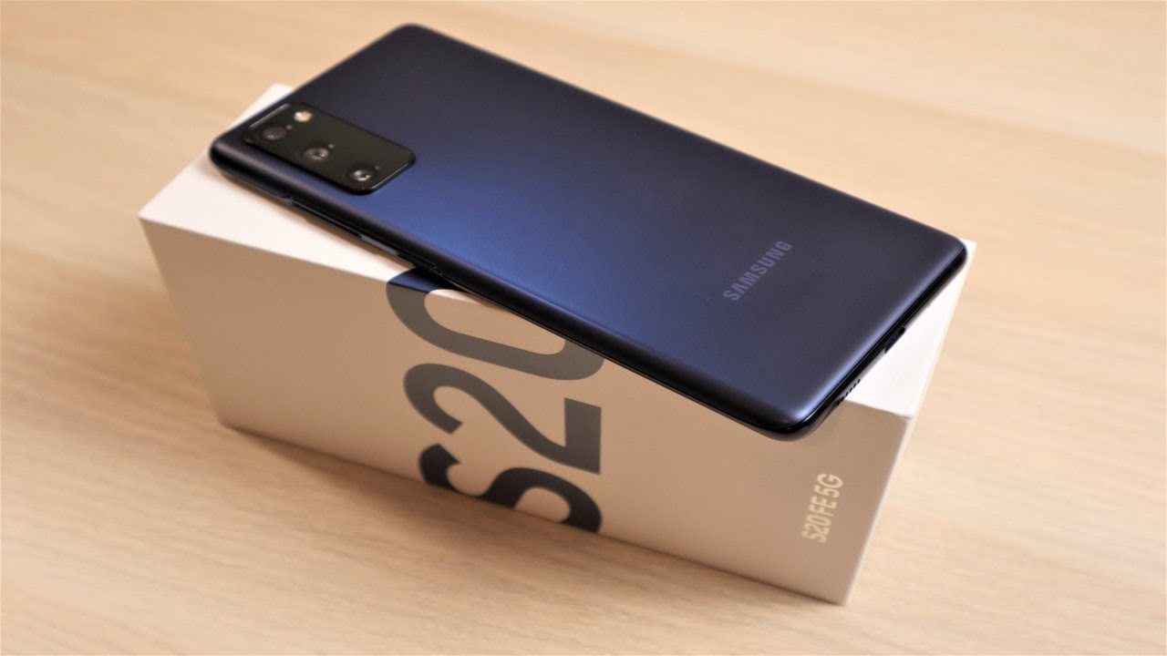 Samsung Galaxy S20FE "Fan Edition" 5G Unboxing - Cloud Navy!!!