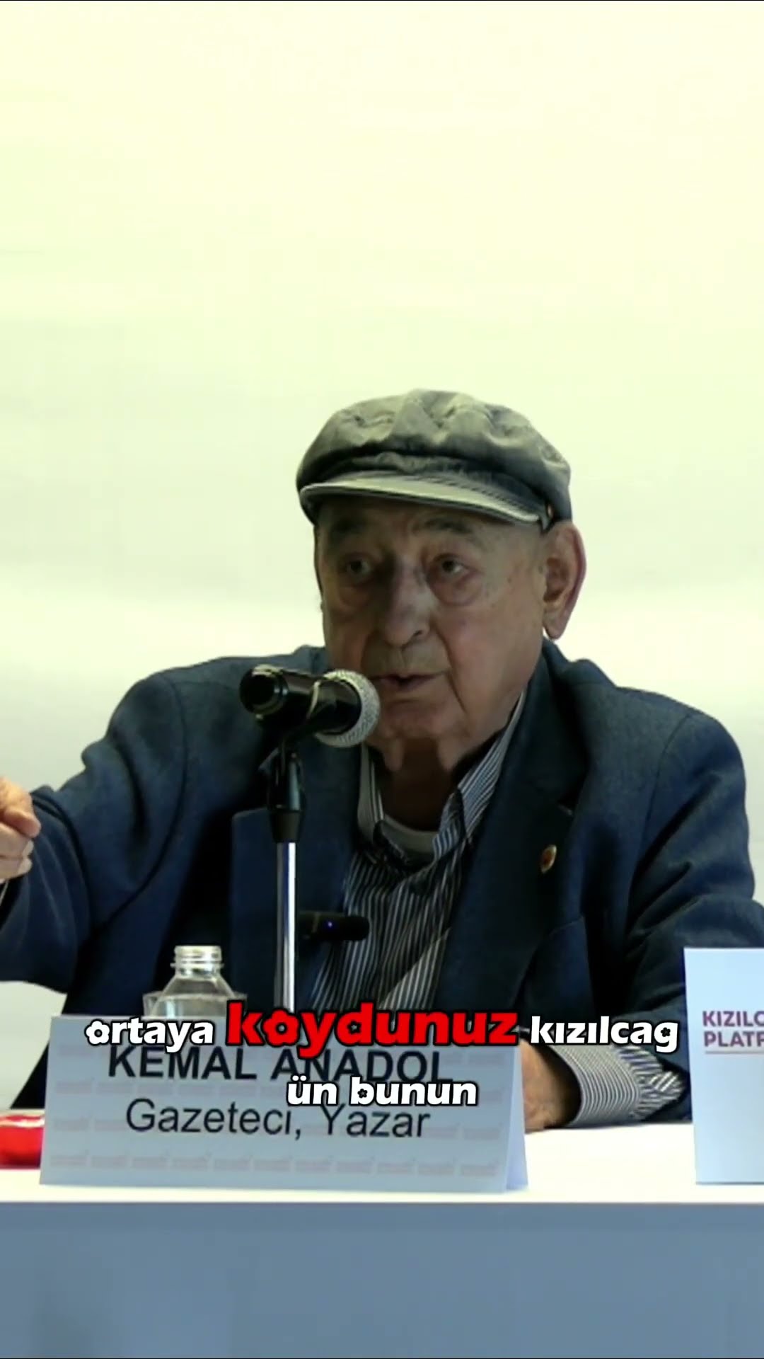 İhanetle karşı karşıyayız.Kemal Anadol#kızılcagünplatformu #kızılcagün