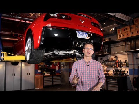 2014 Chevrolet Corvette Stingray Z51 - C/D Underbelly
