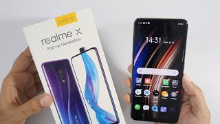 Realme X with Pop Up Camera Unboxing &amp; Overview
