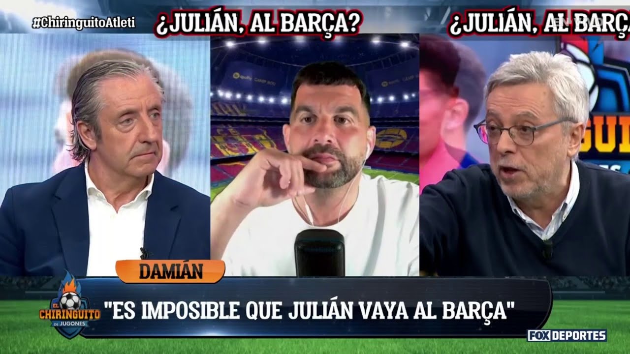 👀 JULIÁN ÁLVAREZ y su posible FICHAJE por el BARCELONA sigue desatando todo | El Chiringuito