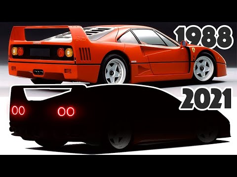 Ferrari F40 Re-design: Modernizing an ICON