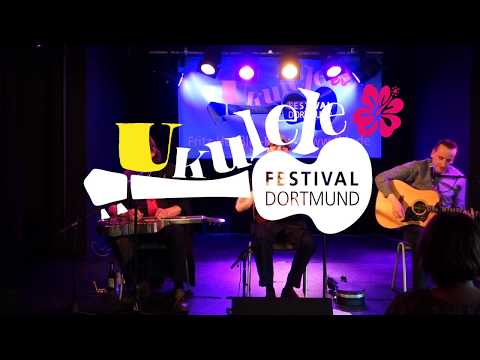 The Ukulele Uff Trio spielen "Crazy Words, Crazy Tune" auf dem Ukulele Festival Dortmund 2018