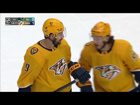 NHL   Oct.26/2021  San Jose Sharks - Nashville Predators