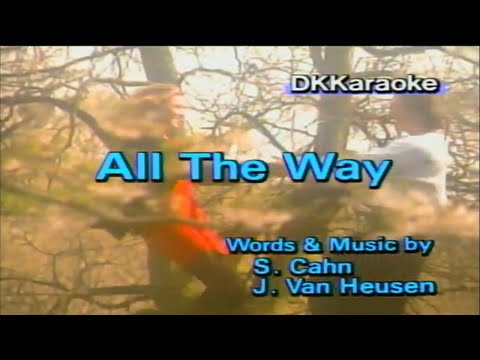 ALL THE WAY - Frank Sinatra - DKKaraoke Vol. 12 Favorite Standards