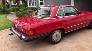 1989 Mercedes-Benz 560 SL Walkaround