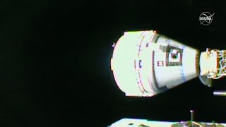 Watch the International Space Station Crew Open the Boeing Starliner's Hatch