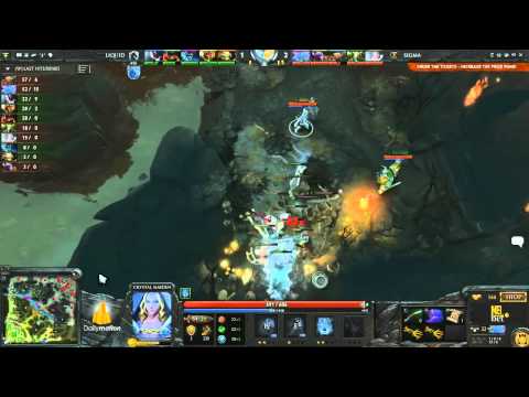 Team Liquid vs Sigma Game 4   DOTA 2 Champions League   TobiWan & Capitalist
