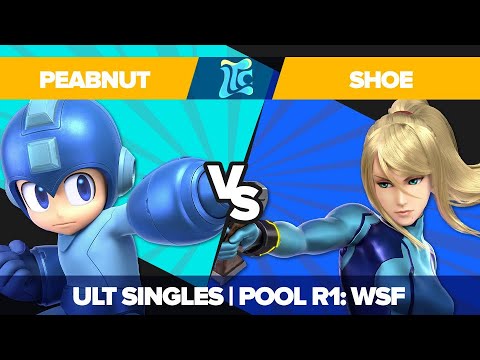 Peabnut vs Shoe - Ultimate Singles R1 Pools: WSF - Low Tide City | Mega Man vs ZSS