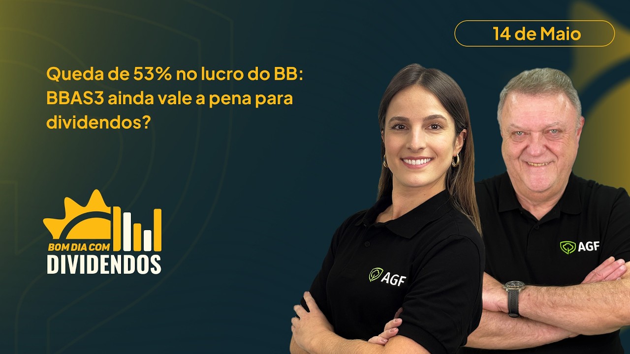 Queda de 53% no lucro do BB: BBAS3 ainda vale a pena para dividendos? | Bom Dia com Dividendos