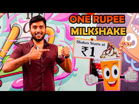 One Rupee Milk Shake In Coimbatore | SHAKECITI | Food Street #11 | Kovai 360
